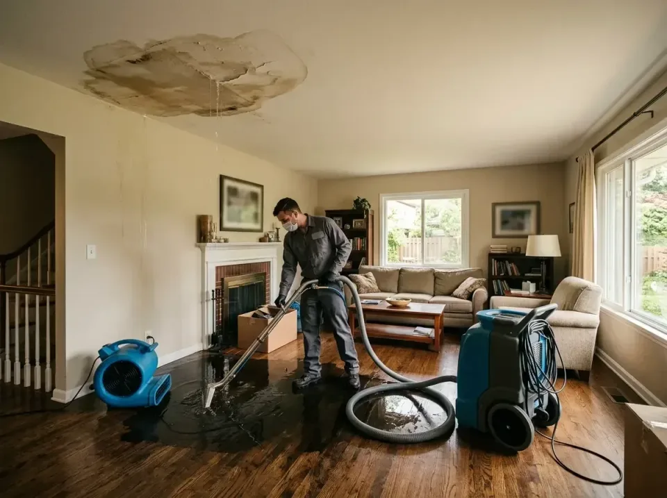 attic-pipe-burst-ceiling-drip-008 — frequently asked questions, Water Damage Restoration & Carpet Care in White Horse, NJ